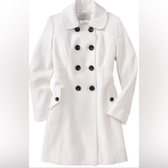 Old Navy 60% wool coat.Off-white color.US S. - Picture 16 of 16